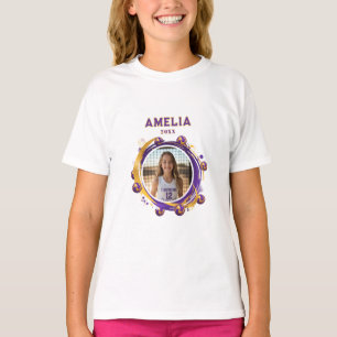 T-shirt Photo de joueur de volley-ball personnalisé avec n