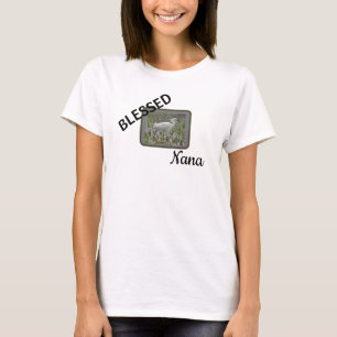 T-shirt Photo de la nature de la blanche aigrette bénie