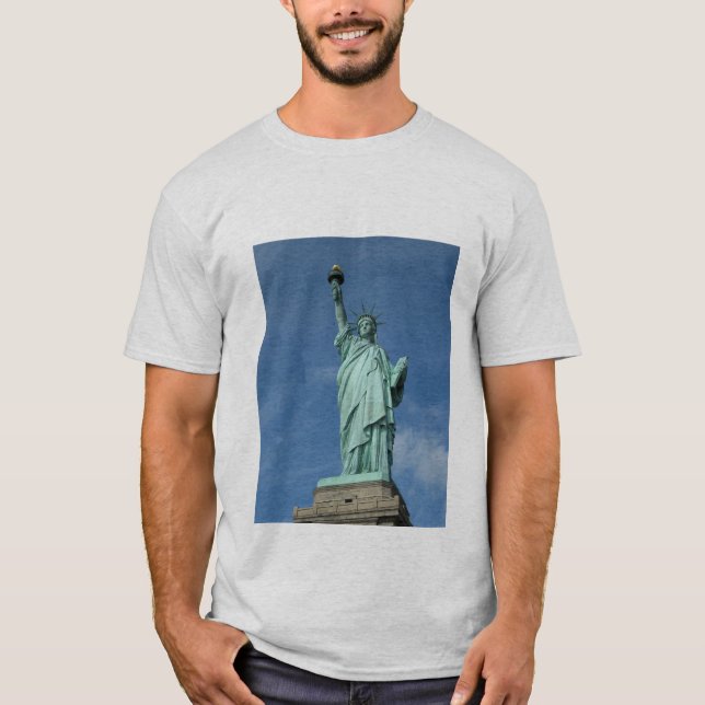 T-shirt Photo de la statue de la liberté (Devant)