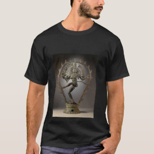 T-shirt Photo de la statue de Shiva dansante