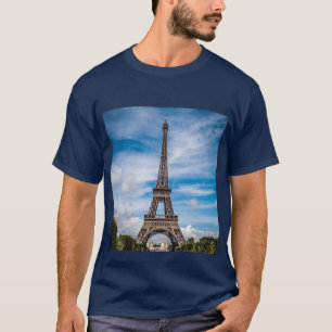 T-shirt Photo de la tour Eiffel