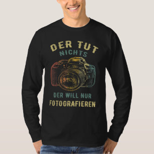T-shirt Photo de l'appareil photo Photographe Slr Caméra n