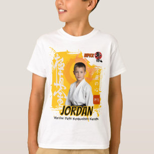 T-shirt Photo de l'équipe d'élèves de la salle d'entraînem