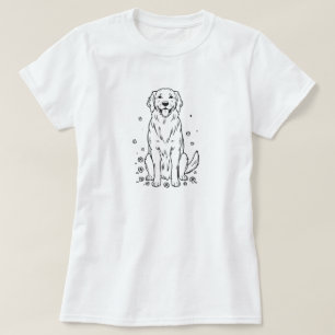 T-shirt Photo de maman de compagnie Chien personnalisé Cad