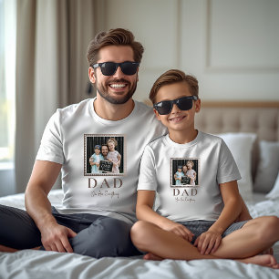 T-shirt Photo de papa personnalisé moderne