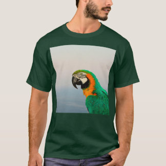 T-shirt photo de perroquet avec haute résolution de qualit