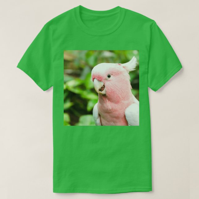 T-shirt photo de perroquet avec haute résolution qualité 3 (Design devant)
