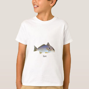 T-shirt Photo de poissons de tache