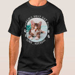 T-shirt Photo de World's Best Cat Dad Personalized Cute Pe<br><div class="desc">World Best Cat Dad ... Surprise Your favorite Cat Dad this Father's Day with this Super cute cute pet photo-shirt. Customize this cat dad t-shirt with your cat's favorite photo and name. La chemise de ce chat est un must pour les lovers et les dads. Great gift from the cat....</div>