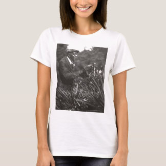 T-shirt Photo des travaux sur le terrain de George