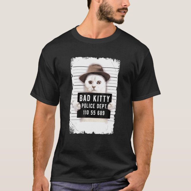 T-shirt Photo d'identité de chat (Devant)