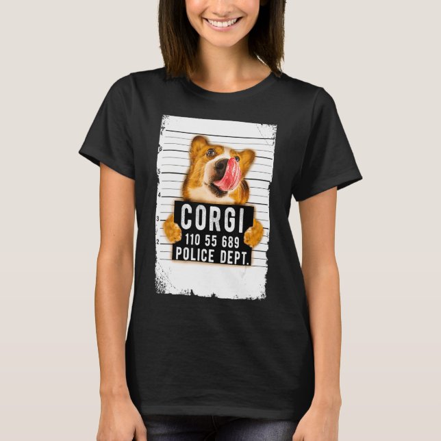 T-shirt Photo d'identité de Corgi (Devant)