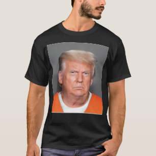 T-shirt Photo d'identité de Donald Trump en prison