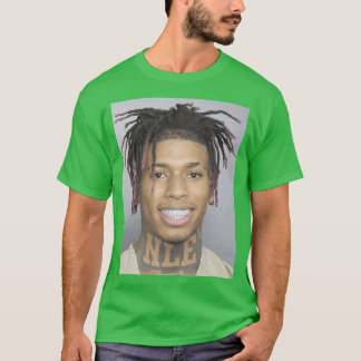 T-shirt Photo d'identité judiciaire de l'ami de NLE Choppa