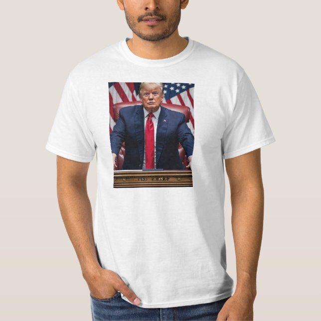 T-shirt photo Donald Trump (Devant)