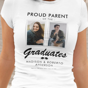 T-shirt photo double graduation