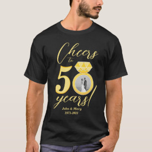 T-shirt Photo du 50e anniversaire de l'année 2007 - 50 ans