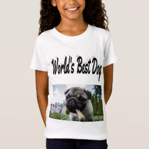 T-shirt photo du meilleur chien