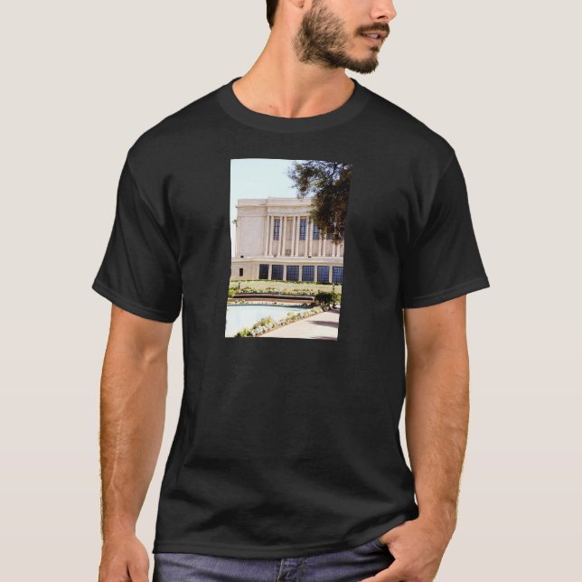 T-shirt photo du temple lds mormon mesa arizona (Devant)