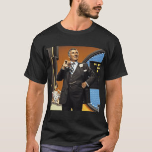 T-shirt photo en couleur de Richard Dawson des années 980
