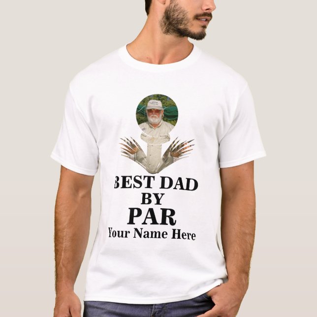 T-shirt Photo en forme de balle de golf personnalisée Meil (Devant)