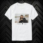 T-shirt Photo Et Texte Personnalisés<br><div class="desc">Tshirts personnalisés photo et texte personnalisés de Ricaso - ajoutez votre propre photo,  votre art et votre texte à cette chemise personnalisable</div>