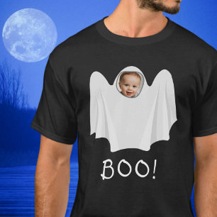 T-shirt Photo fantôme personnalisé livre éffrayant Happy H
