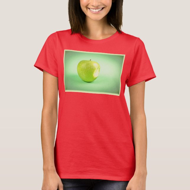 T-shirt Photo "Green Apple". Commandez dès maintenant  (Devant)