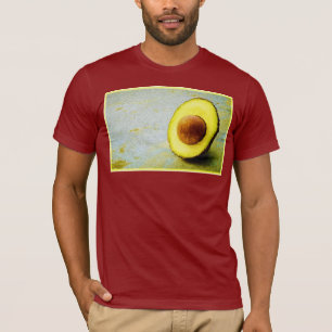 T-shirt Photo "Half Avocado" Cute. Commandez dès maintenan