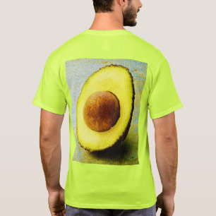T-shirt Photo "Half Avocado" Cute. Commandez dès maintenan