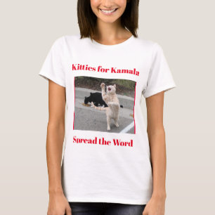 T-shirt :, photo : Kitties pour Kamala