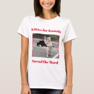 T-shirt :, photo : Kitties pour Kamala
