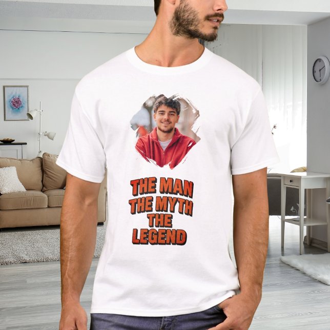T-shirt Photo man mythe légende nom fun (Créateur téléchargé)