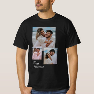 T-shirt photo minimaliste pour un joyeux anniversa