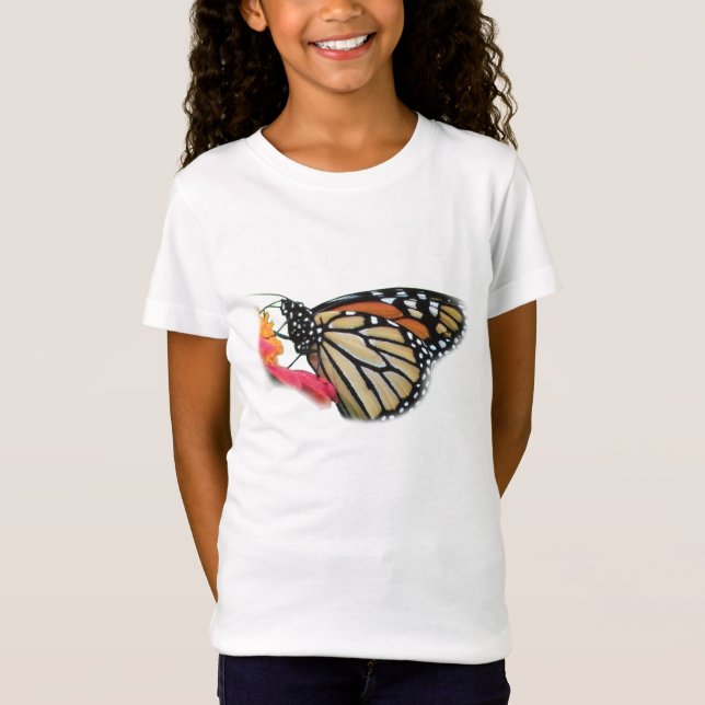 T-Shirt Photo Monarch Papillon (Devant)
