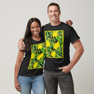 T-shirt Photo Mountain Dandelions. Commandez dès maintenan