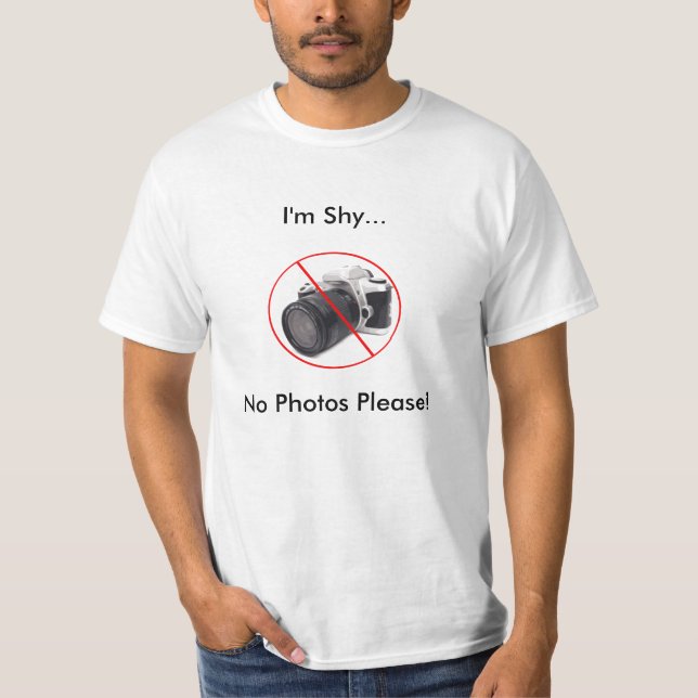 T-shirt Photo ne satisfait pas (Devant)