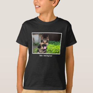 T-shirt Photo Personalisée De Chien De Berger Allemand, N