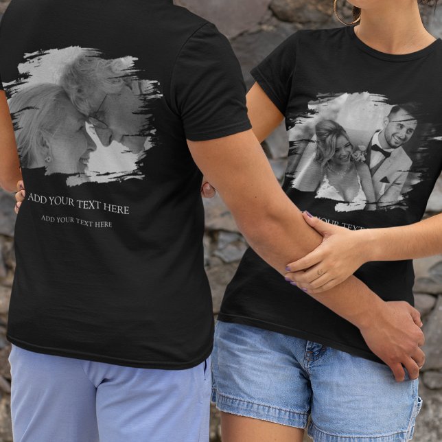 T-shirt Photo personnalisé avec effet brossé 2  (Créateur téléchargé)