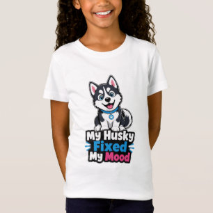 T-Shirt Photo Personnalisé Chien Husky Husky a Amé