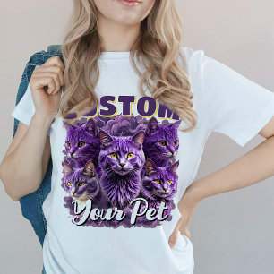 T-shirt photo personnalisé d'animal de compagnie –