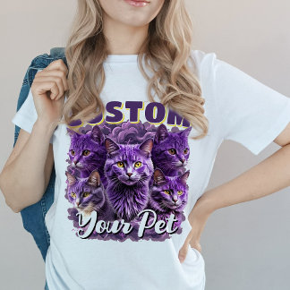 T-shirt photo personnalisé d'animal de compagnie –