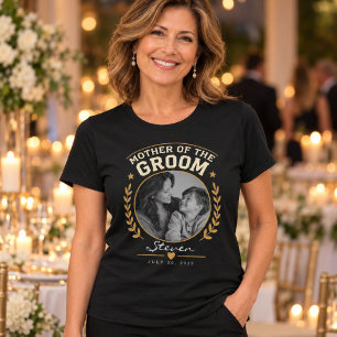 T-Shirt Photo Personnalisé pour la Mère du Marié