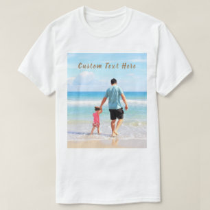 T-shirt photo personnalisé - Votre design - avec D