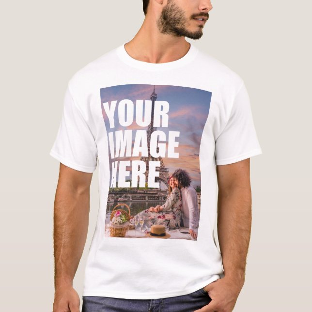 T-shirt Photo personnalisée (Devant)
