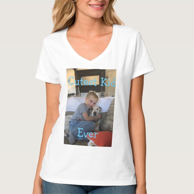 T-shirt PHOTO PERSONNALISÉE (Devant)