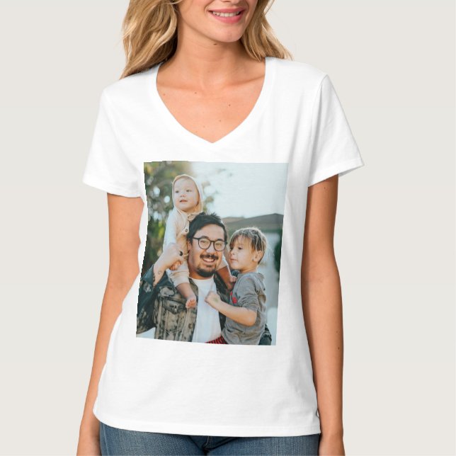 T-shirt Photo personnalisée (Devant)