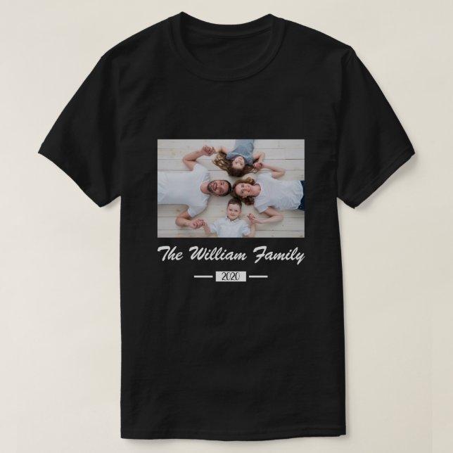 T-shirt Photo personnalisée (Design devant)