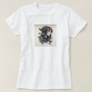 T-shirt Photo personnalisée Ajouter votre propre pour elle