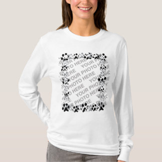 T-shirt Photo personnalisée d'animal familier